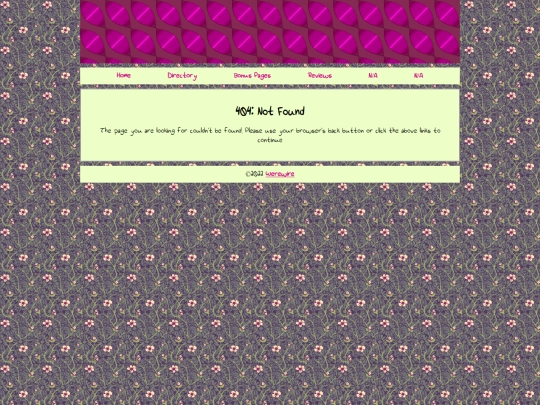 not_found screenshot