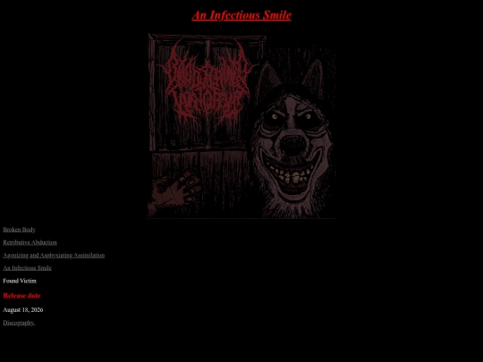 AnInfectiousSmileAlbum screenshot