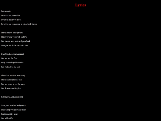 introductionlyrics screenshot