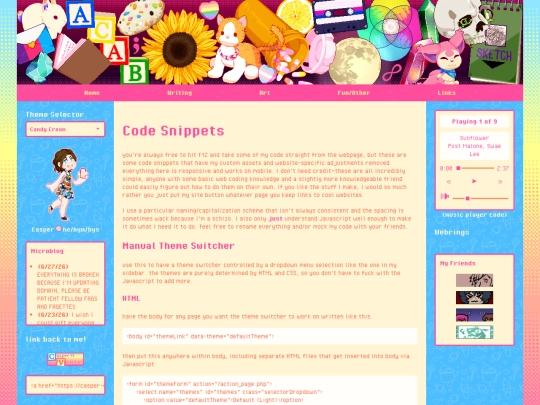 fun/code-snippets screenshot