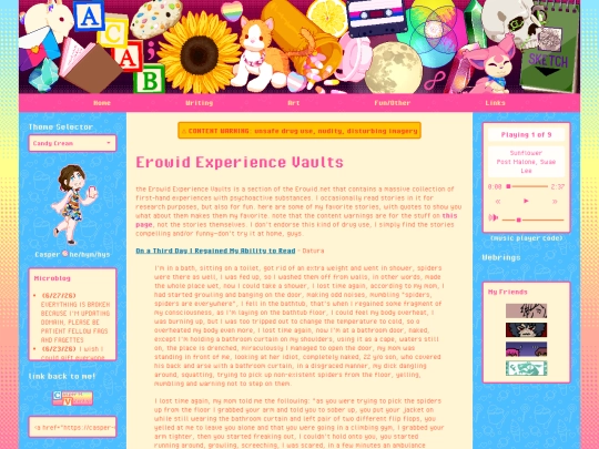 fun/erowid-vaults screenshot