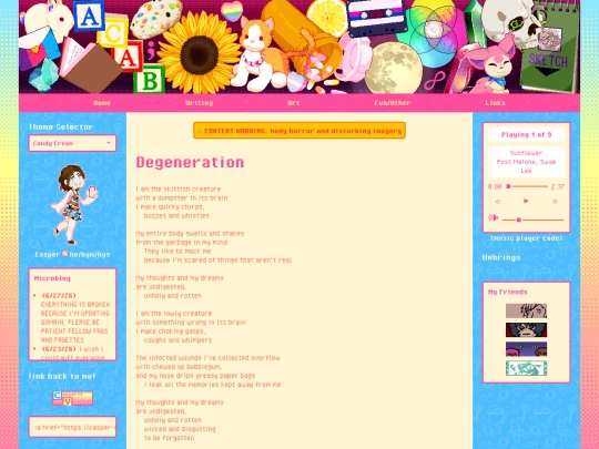 writing/degeneration screenshot