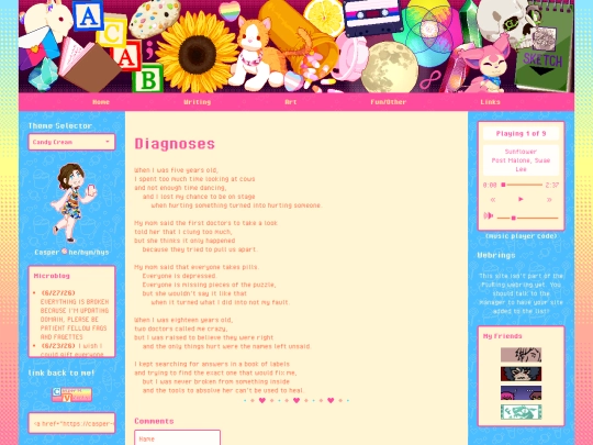 writing/diagnoses screenshot