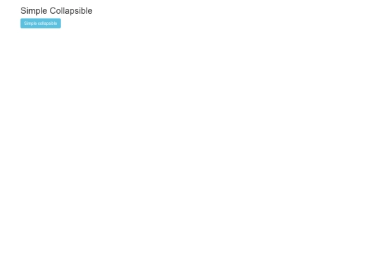 bootstrap/Collapsible screenshot