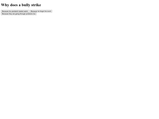 bullyingtest2 screenshot
