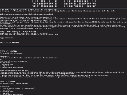 sweett screenshot