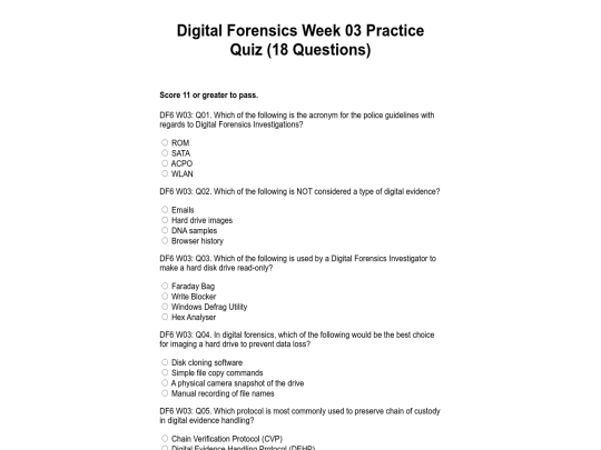 DFW03PracticeQuestions screenshot