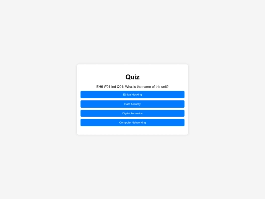 EthicalHacking/EHInductionQuiz screenshot