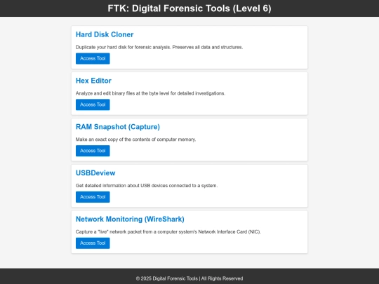 FTKLevel6 screenshot