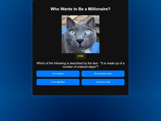 Millionaire screenshot