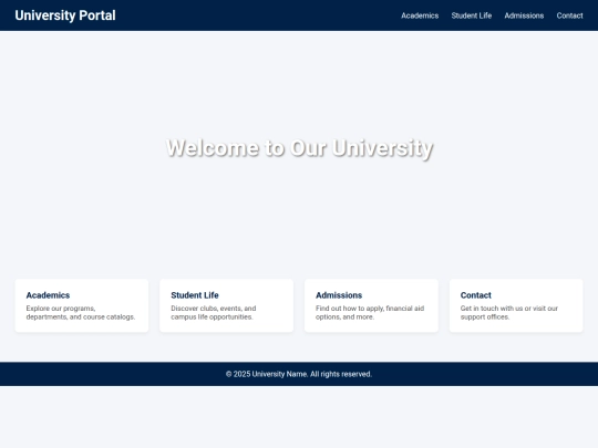 student_info_portals/Google_Sites screenshot