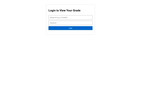 student_info_portals/grades_test screenshot