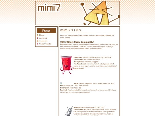 characters screenshot