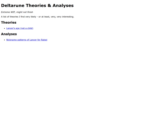 pages/deltarune-theories-analyses screenshot