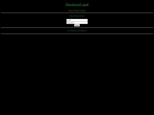 googlex/HackPg screenshot