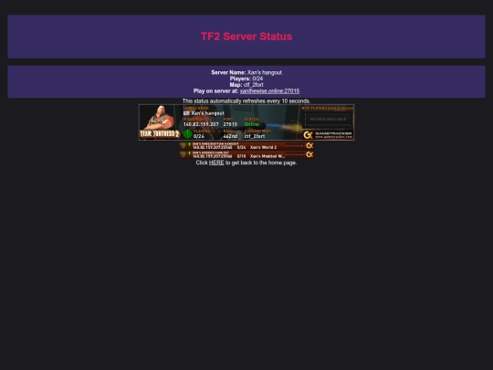 serverstat screenshot