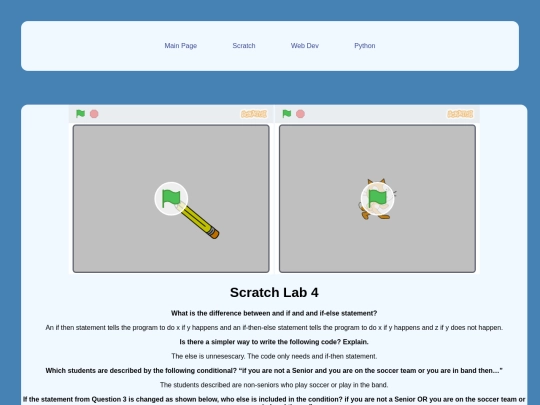 ScratchLab4 screenshot