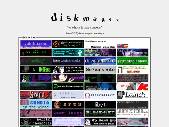 webring screenshot