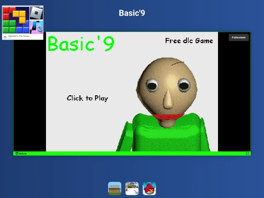 Basic screenshot