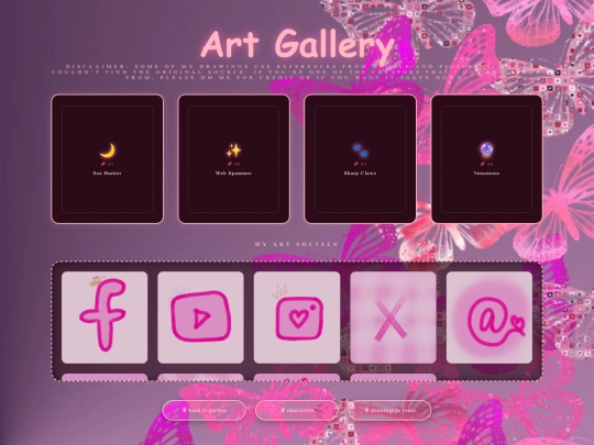 artworks screenshot