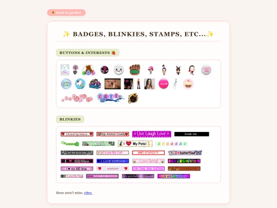 badges screenshot
