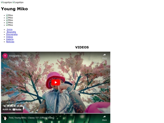 videos screenshot