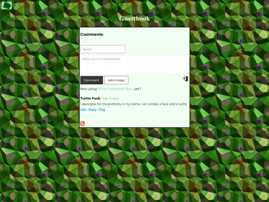 guestBook/guestBook screenshot