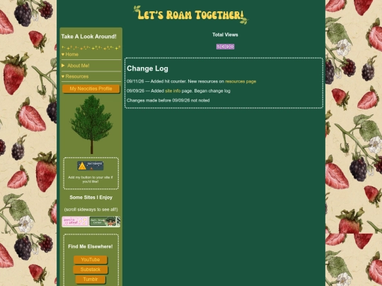 site-info screenshot