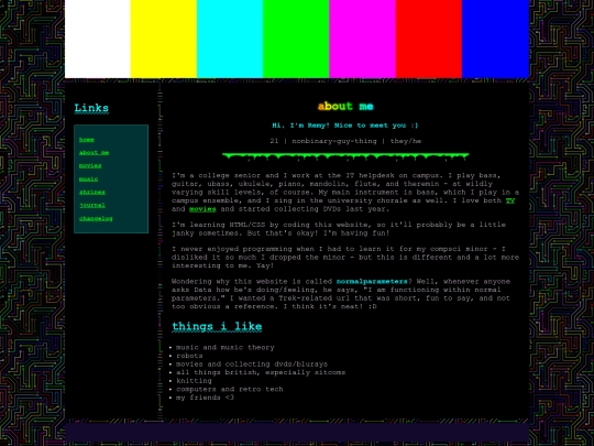 about/about-me screenshot