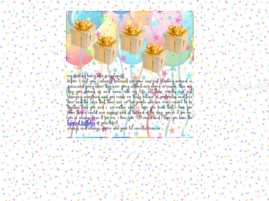 birthday/hbday screenshot