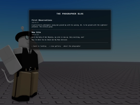 blog screenshot