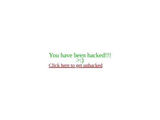hacked screenshot