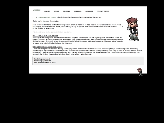 fanlistings/chainsawthedoor screenshot
