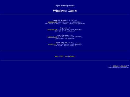 daarch/windows-games screenshot