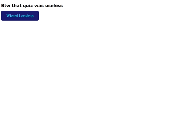 classes/wizard/wizard quiz/wizardquizend screenshot