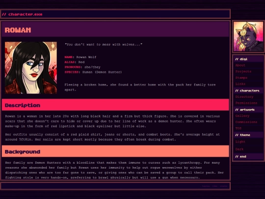 chara/rowan screenshot