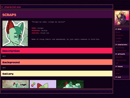 chara/scraps screenshot