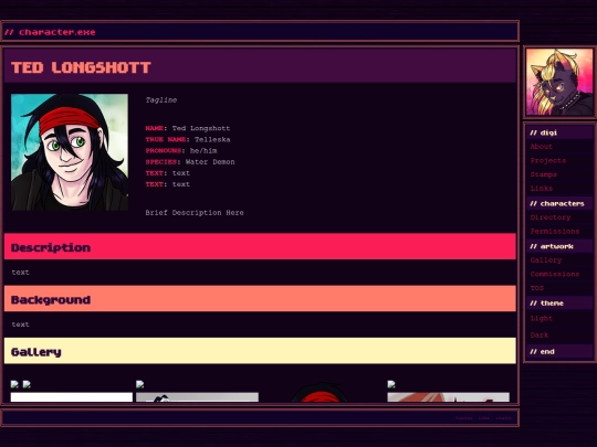 chara/ted screenshot