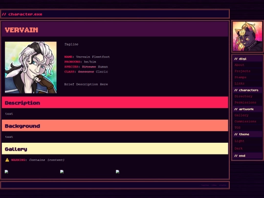 chara/vervain screenshot