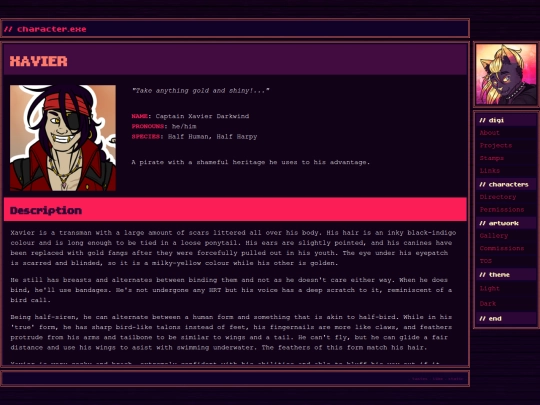 chara/xavier screenshot