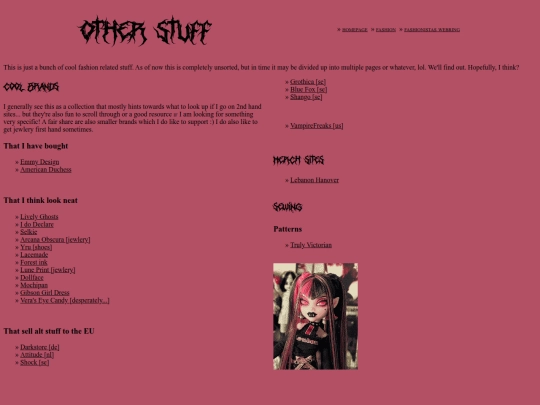 Clothes/other screenshot