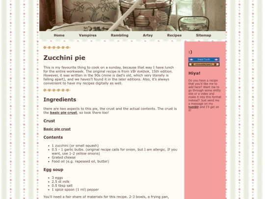 Recipes/zucchini_pie screenshot