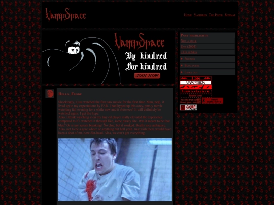 Vampires/main screenshot