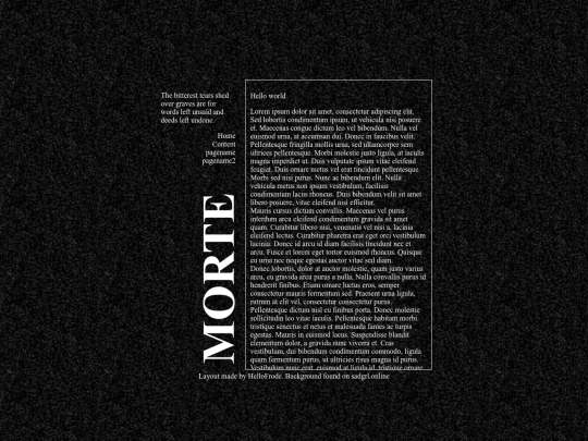 templates/morte/morte-content screenshot