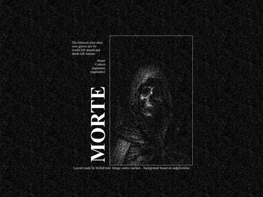templates/morte/morte screenshot