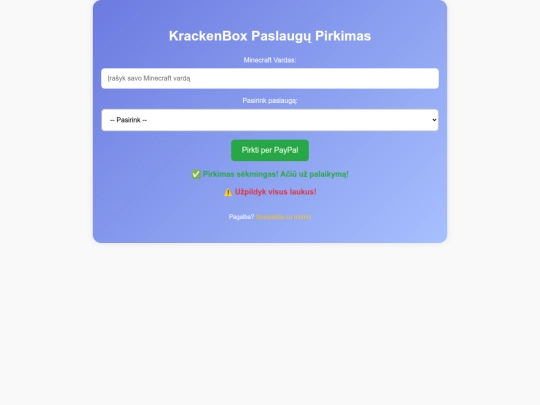 Bandimas screenshot