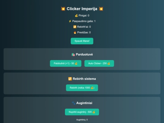 Clicker screenshot