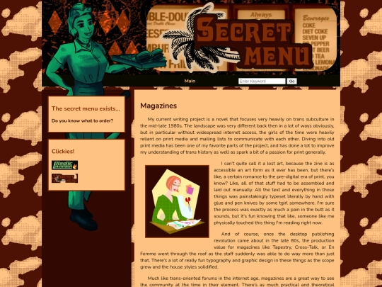 secret/oldladies/magazines screenshot
