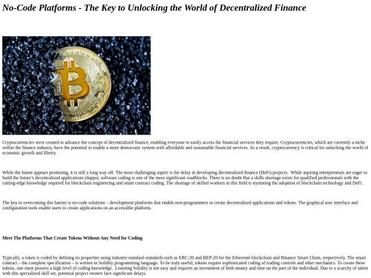 MakeaBEP20TokeninunderamomentwiththenewSmartContractGeneratorforBinanceSmartChain. screenshot