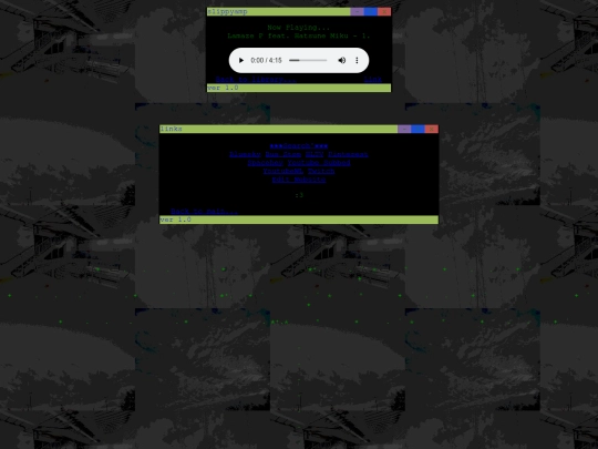 links screenshot